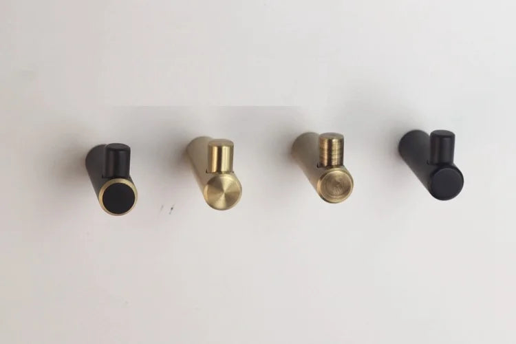 Icelandic Brass Brushed Coat Hook