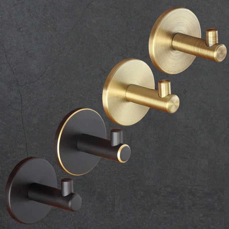 Icelandic Brass Brushed Coat Hook