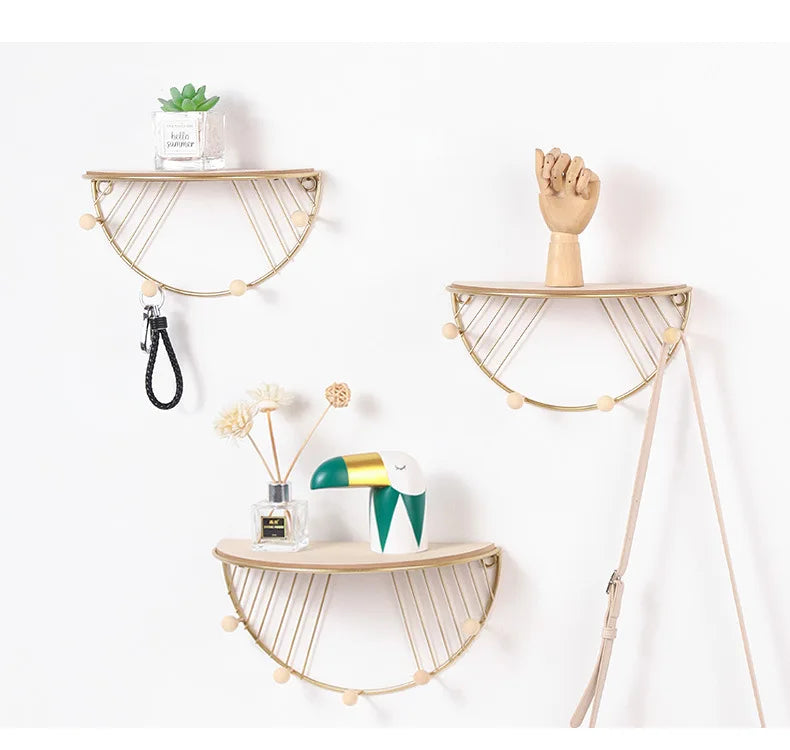 Alaskan Minimalist Entrance Key-Rack w/ Shelf