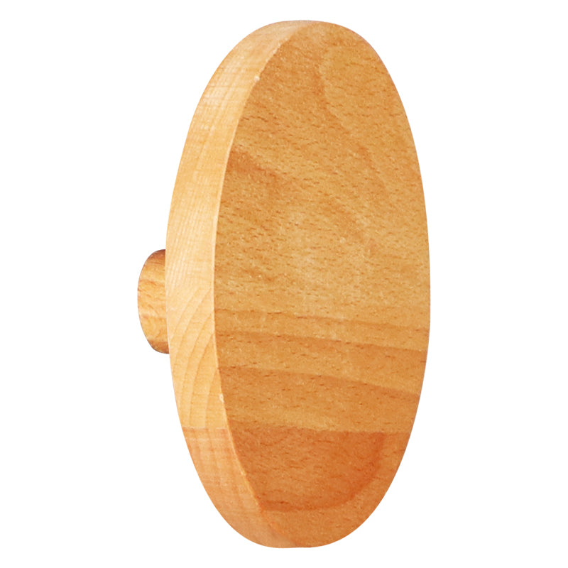 3-Piece Italian Wood Knob Coat-Hooks