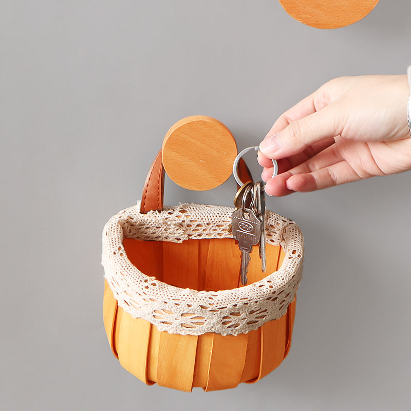 3-Piece Italian Wood Knob Coat-Hooks