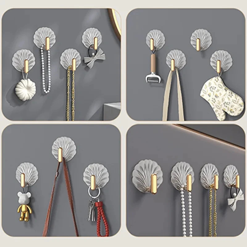 4-8 Slavic Sea Shell Hooks