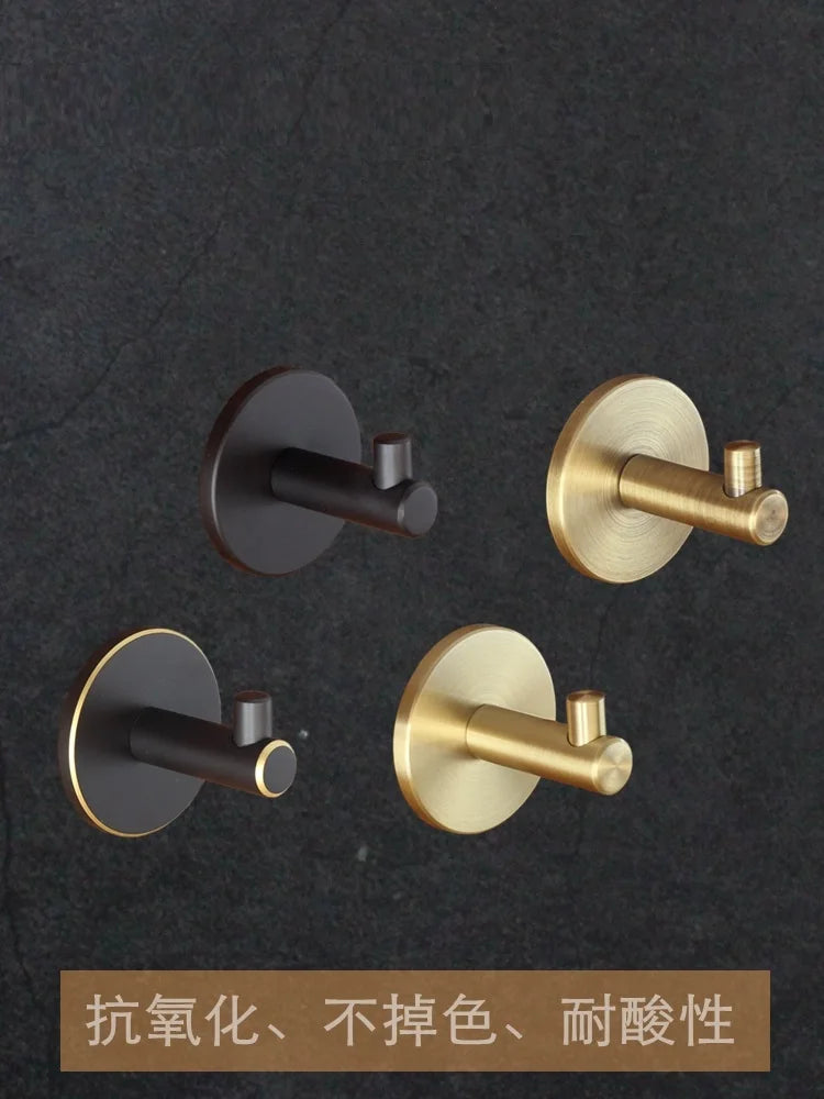 Icelandic Brass Brushed Coat Hook