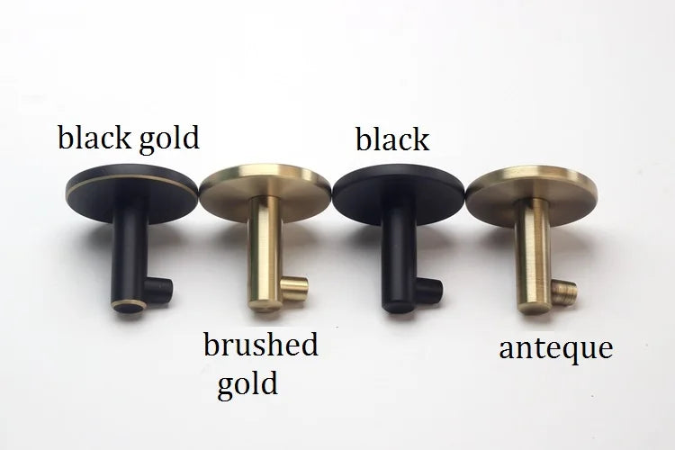 Icelandic Brass Brushed Coat Hook