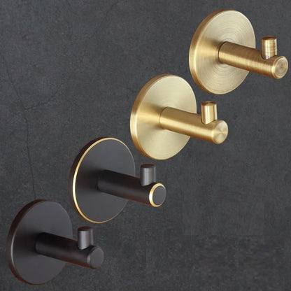 Icelandic Brass Brushed Coat Hook