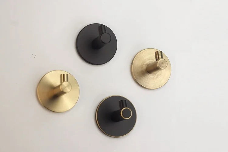 Icelandic Brass Brushed Coat Hook