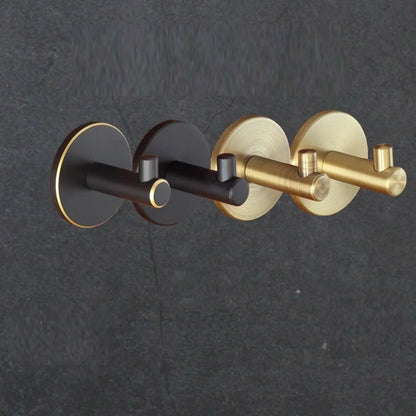 Icelandic Brass Brushed Coat Hook