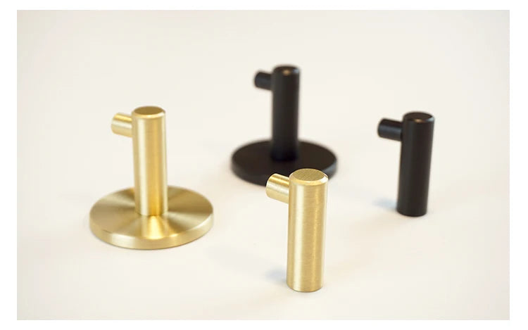 Icelandic Brass Brushed Coat Hook