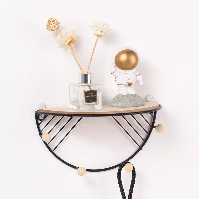 Alaskan Minimalist Entrance Key-Rack w/ Shelf