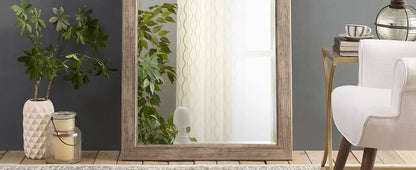 66" x 32" Full Length Mirror with Thick Wood Frame