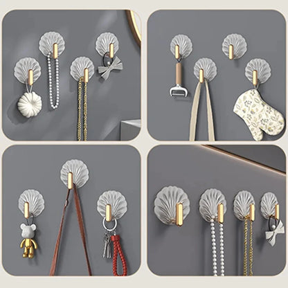 4-8 Slavic Sea Shell Hooks