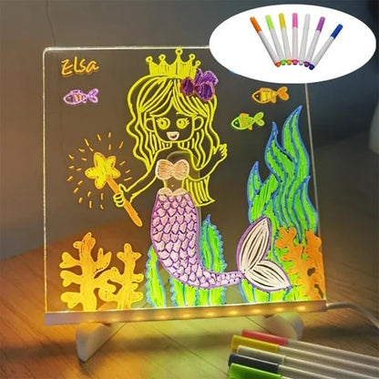 XL Light Up Dry-Erase Messenger Board