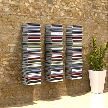 2-Piece Invisible Floating Bookcase Suit