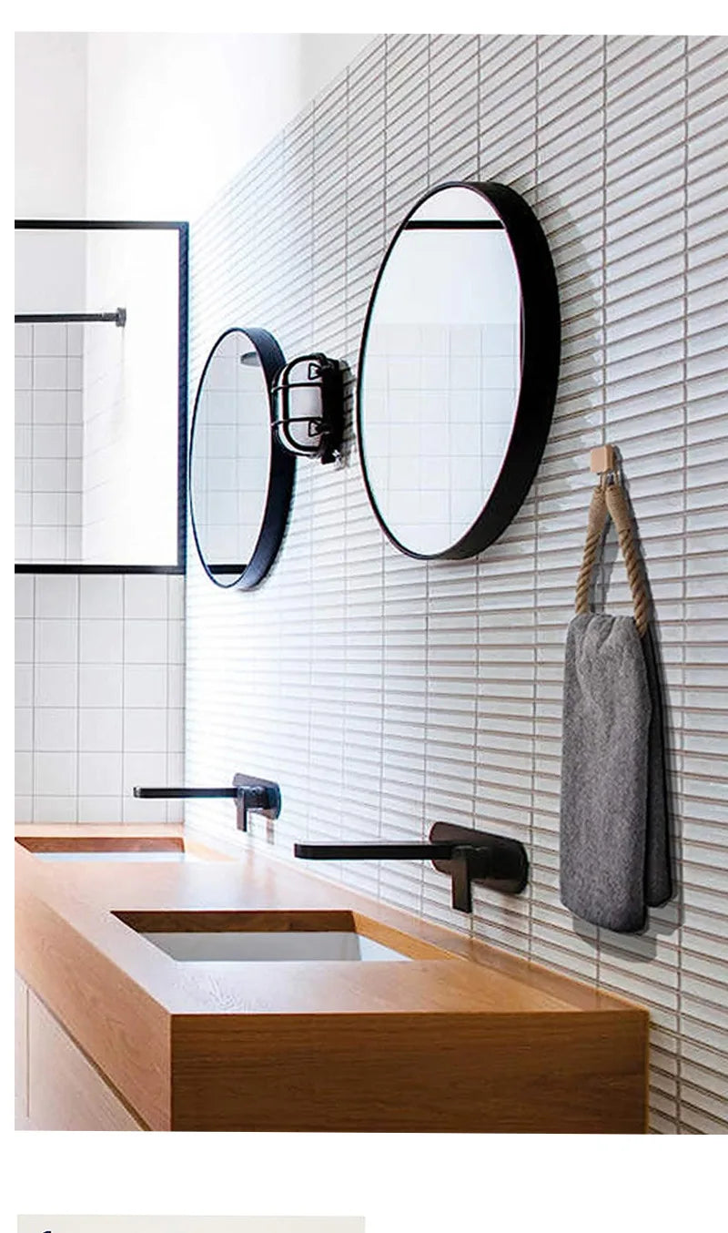 Solid Wood Rope Woven Towel Rack