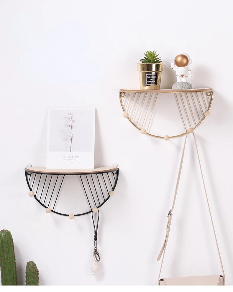 Alaskan Minimalist Entrance Key-Rack w/ Shelf