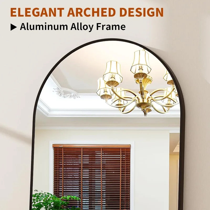 30" x 70" Arched Full Length Mirror