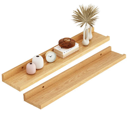 23.6"W x 6"D California Wood Floating Shelves