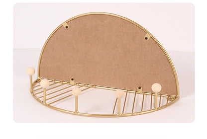 Alaskan Minimalist Entrance Key-Rack w/ Shelf