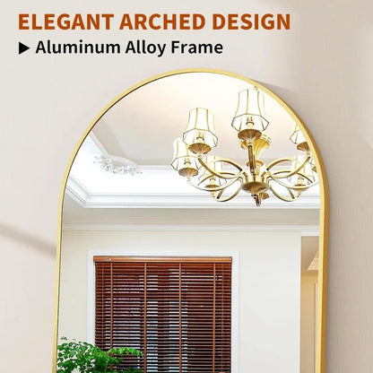 30" x 70" Arched Full Length Mirror