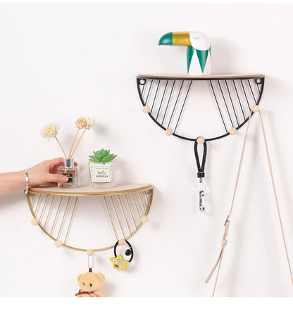 Alaskan Minimalist Entrance Key-Rack w/ Shelf