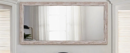 66" x 32" Full Length Mirror with Thick Wood Frame