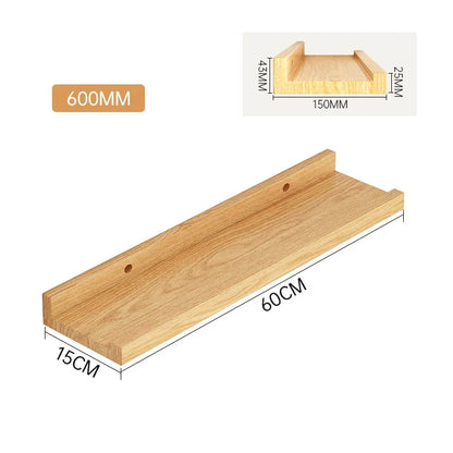 23.6"W x 6"D California Wood Floating Shelves