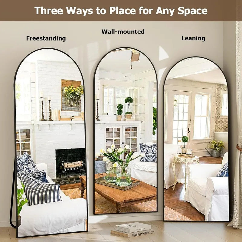 30" x 70" Arched Full Length Mirror