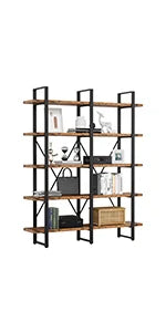 12"D x 70"W x 70"H Triple-Wide Multi-Level German Industrial Bookcase