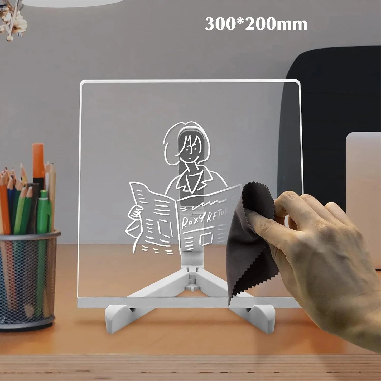 XL Light Up Dry-Erase Messenger Board