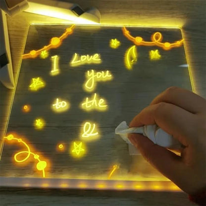 XL Light Up Dry-Erase Messenger Board