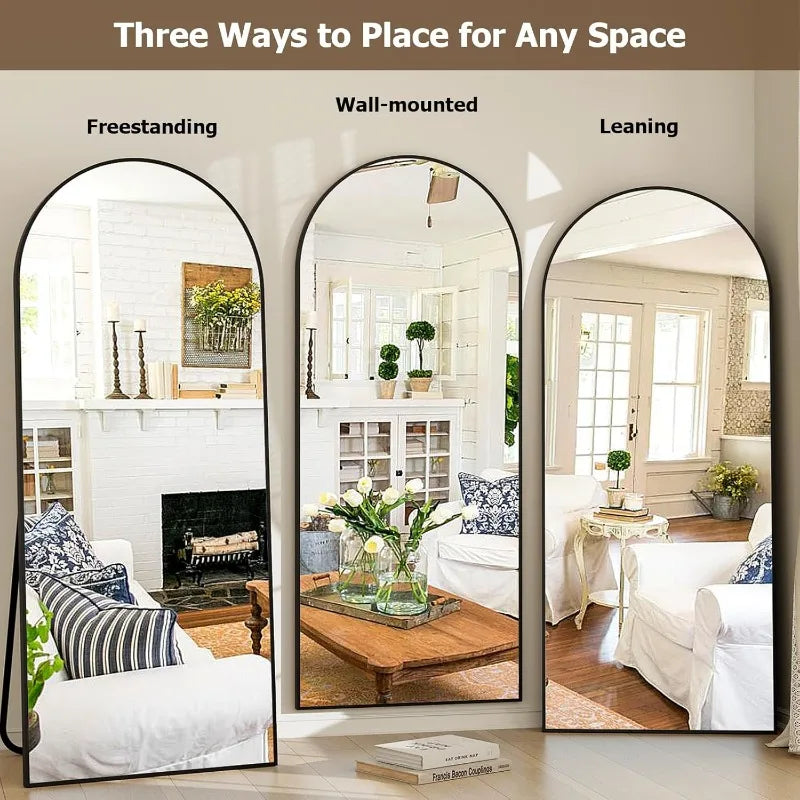 30" x 70" Arched Full Length Mirror